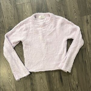 H&M Kids Light Purple Fuzzy Sweater